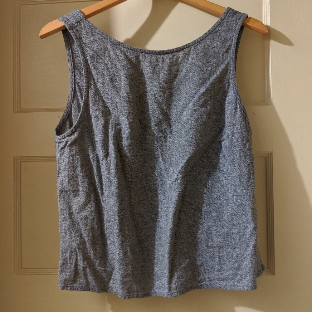 chambray tank top